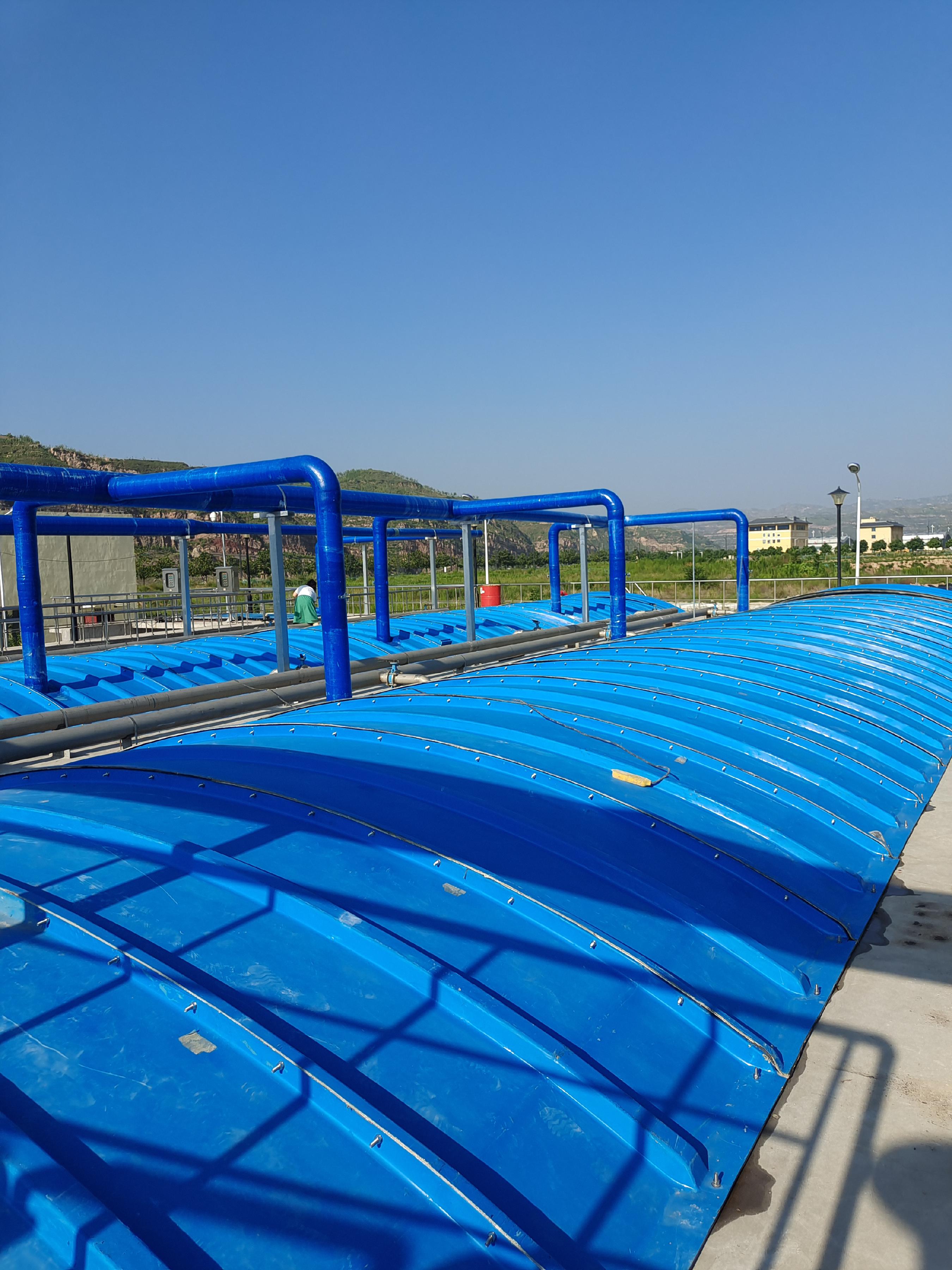 复合性保温为一体的污水池专用高性能玻璃钢污水池玻璃钢盖板
