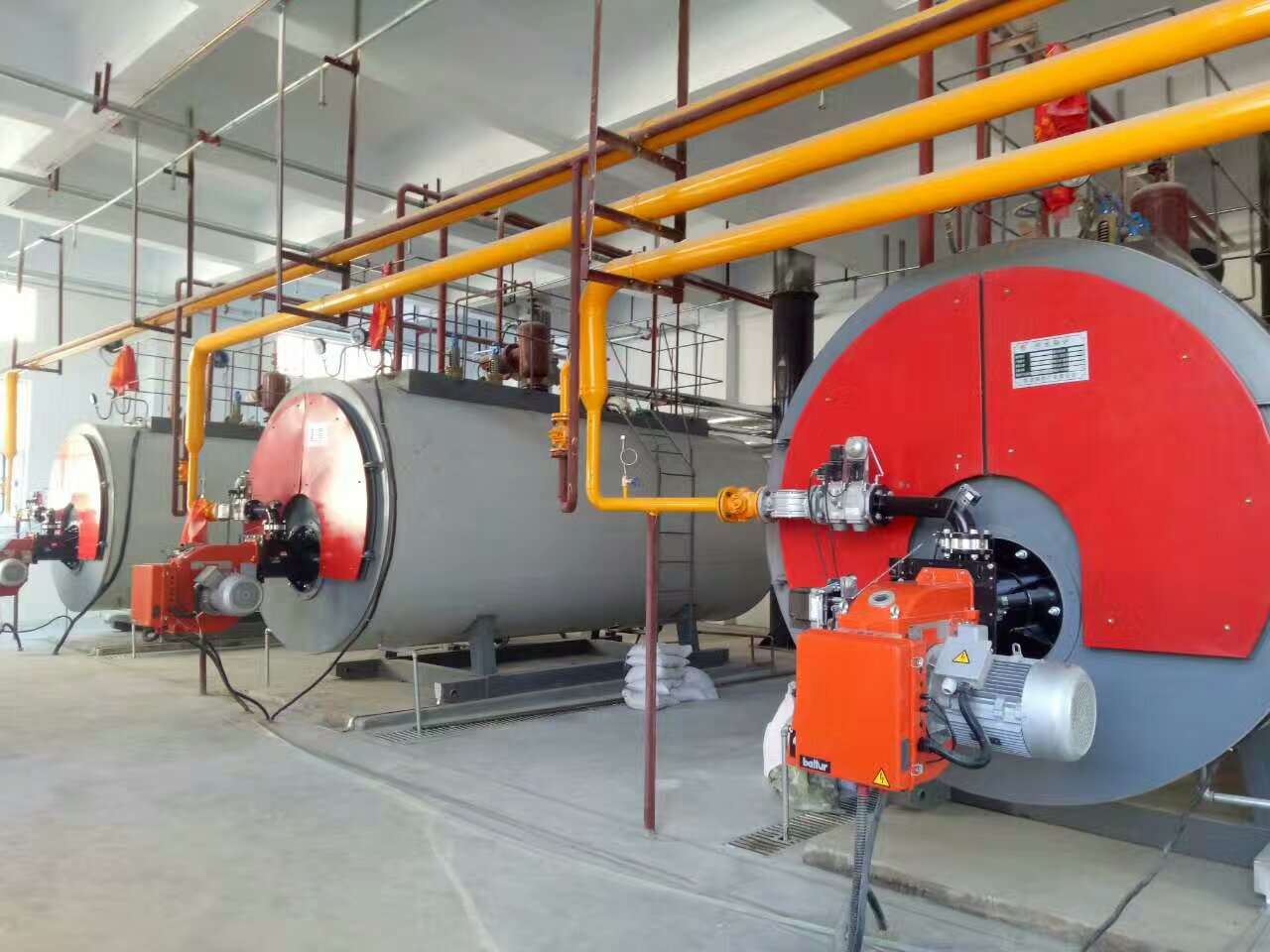 4吨天然气锅炉供应厂家卧式工业燃气锅炉中杰装备