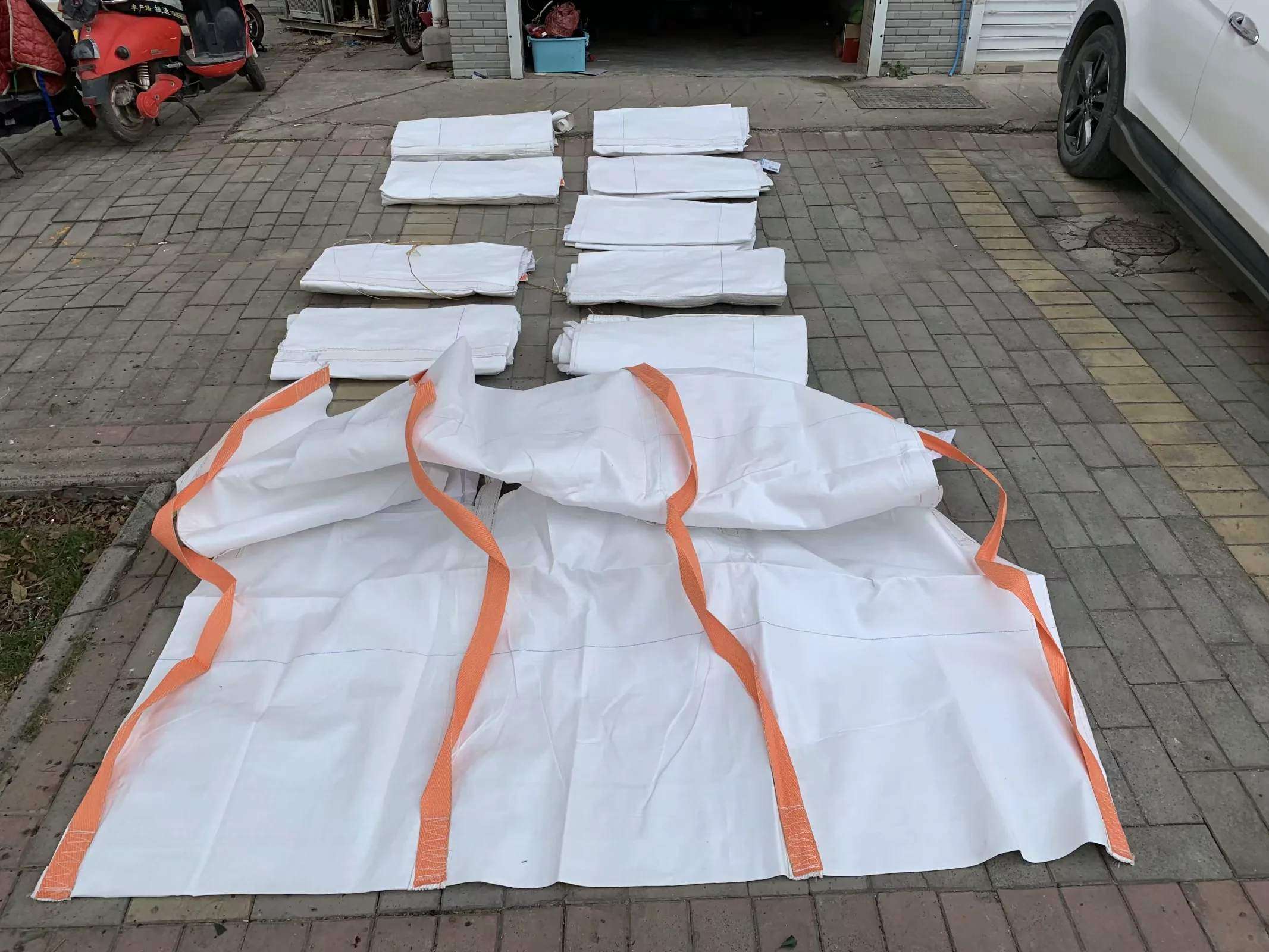 地埋管道浮力控制新型穩(wěn)管袋 φ762管徑管道平衡配重壓袋配重袋