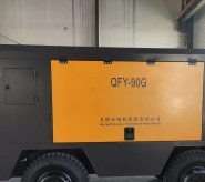 移動螺桿空壓機90千瓦16立方噴漿護坡戶外工程