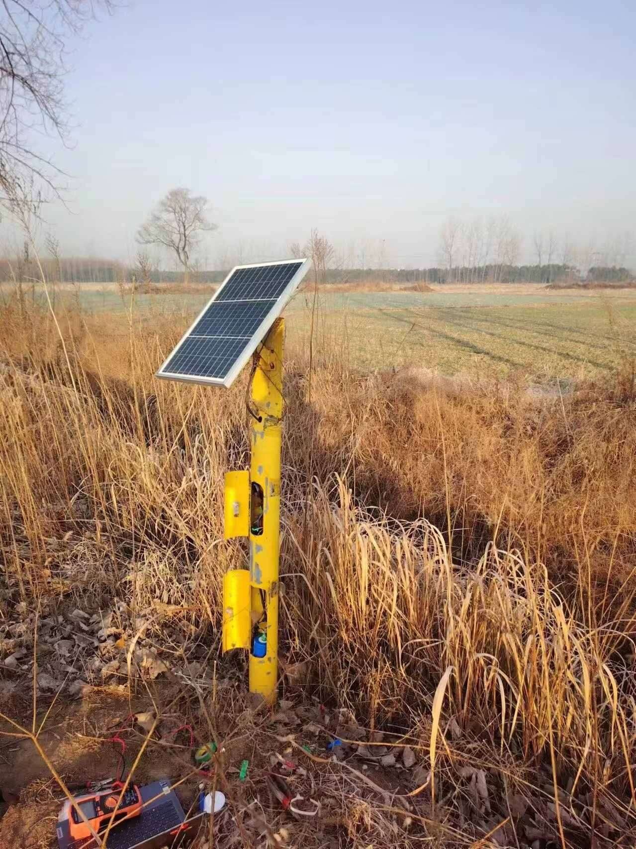 GPRS無(wú)線遠(yuǎn)傳智能陰保測(cè)試樁太陽(yáng)能供電 ER腐蝕速率陰保樁