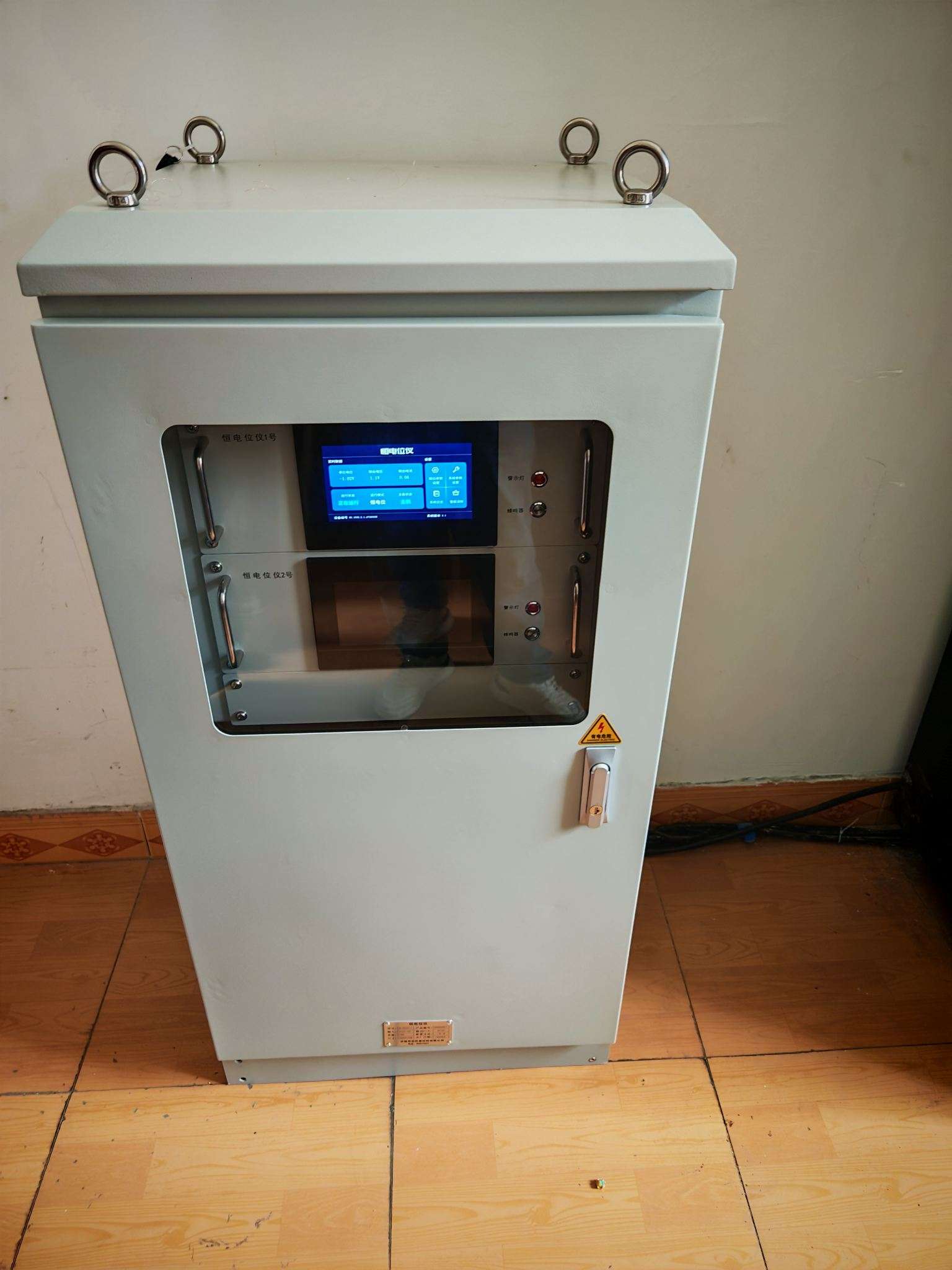 充電式配電柜儀陰極保護(hù)管道防腐一主一備恒電位儀 閥室電源柜