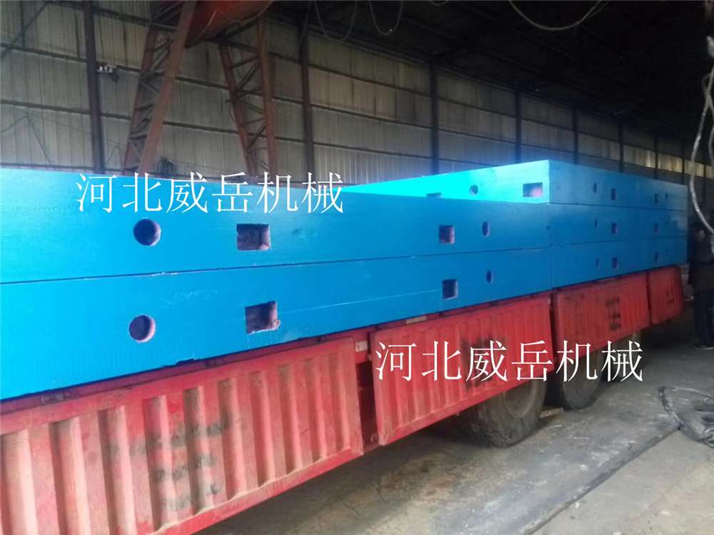 T型槽底板數控加工表面清砂  鑄鐵裝配平臺槽22開口