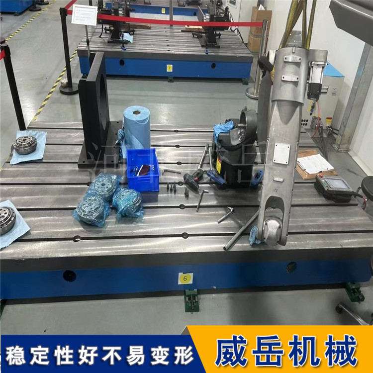 長(zhǎng)期供應(yīng)機(jī)床工作臺(tái)可固定鑄鐵T型槽平臺(tái)工作面精刨