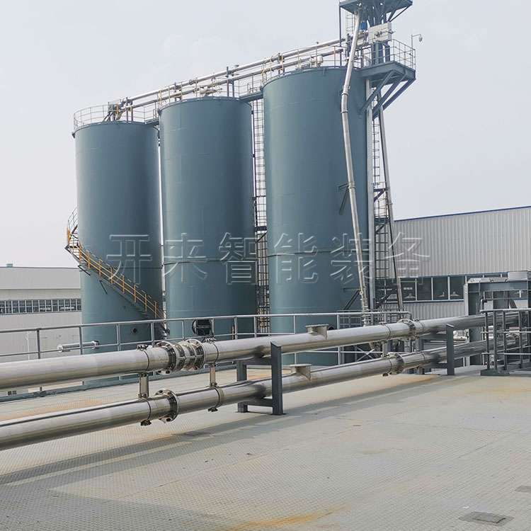 工業廢鹽管鏈式輸送機  山東開來管鏈輸送設備