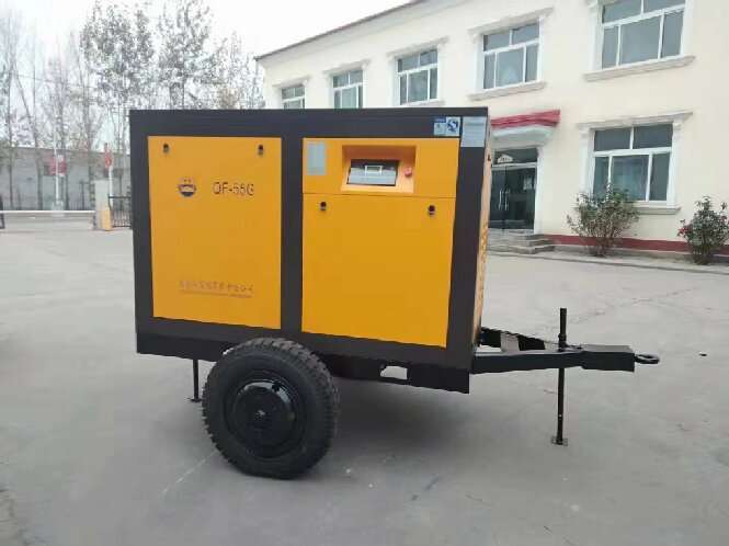 吳橋壓縮機有限責任公司移動式37千瓦兩輪