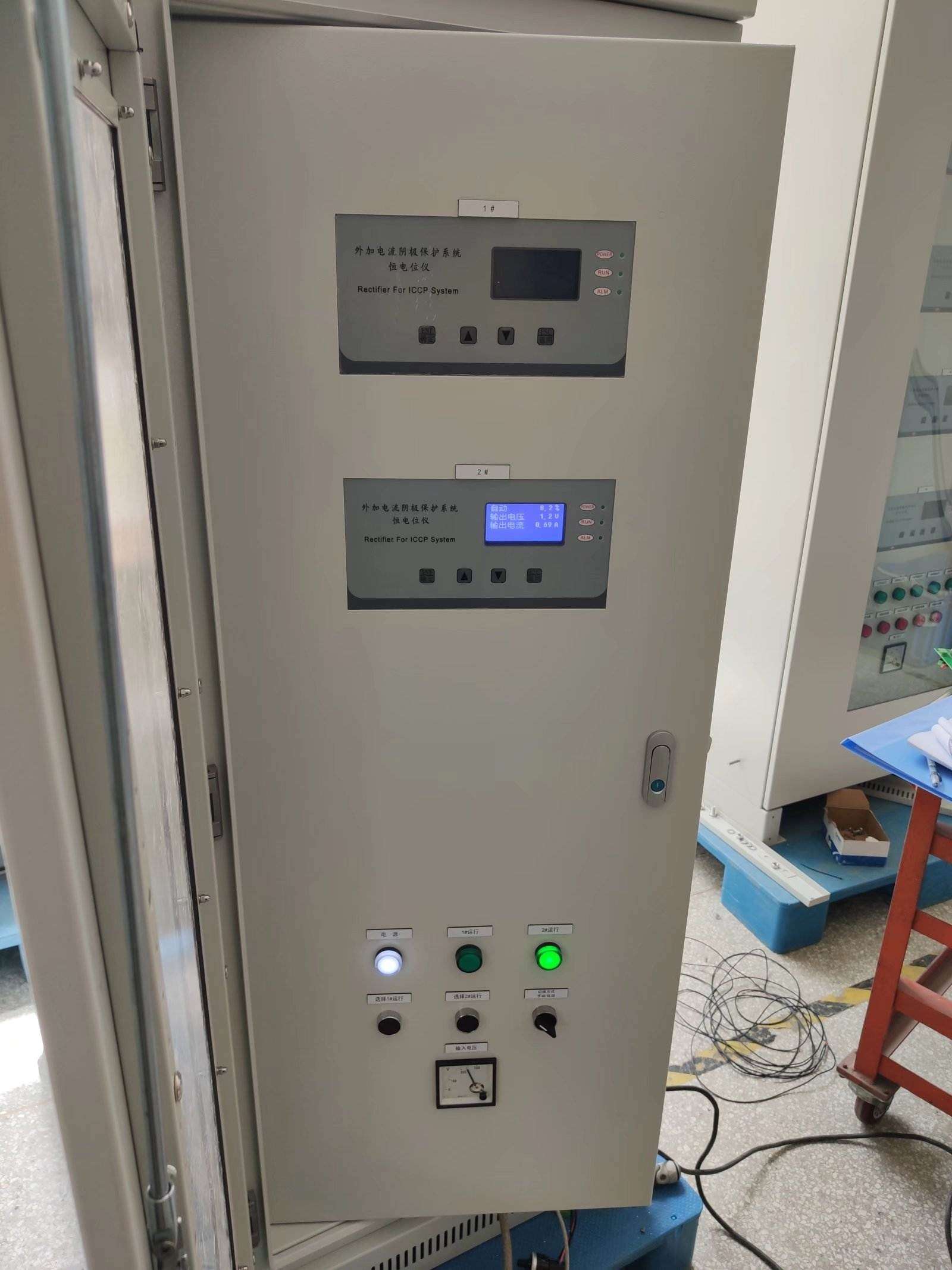 外加電流陰極保護遠程控制電源設備 40V/20A一用一備恒電位儀