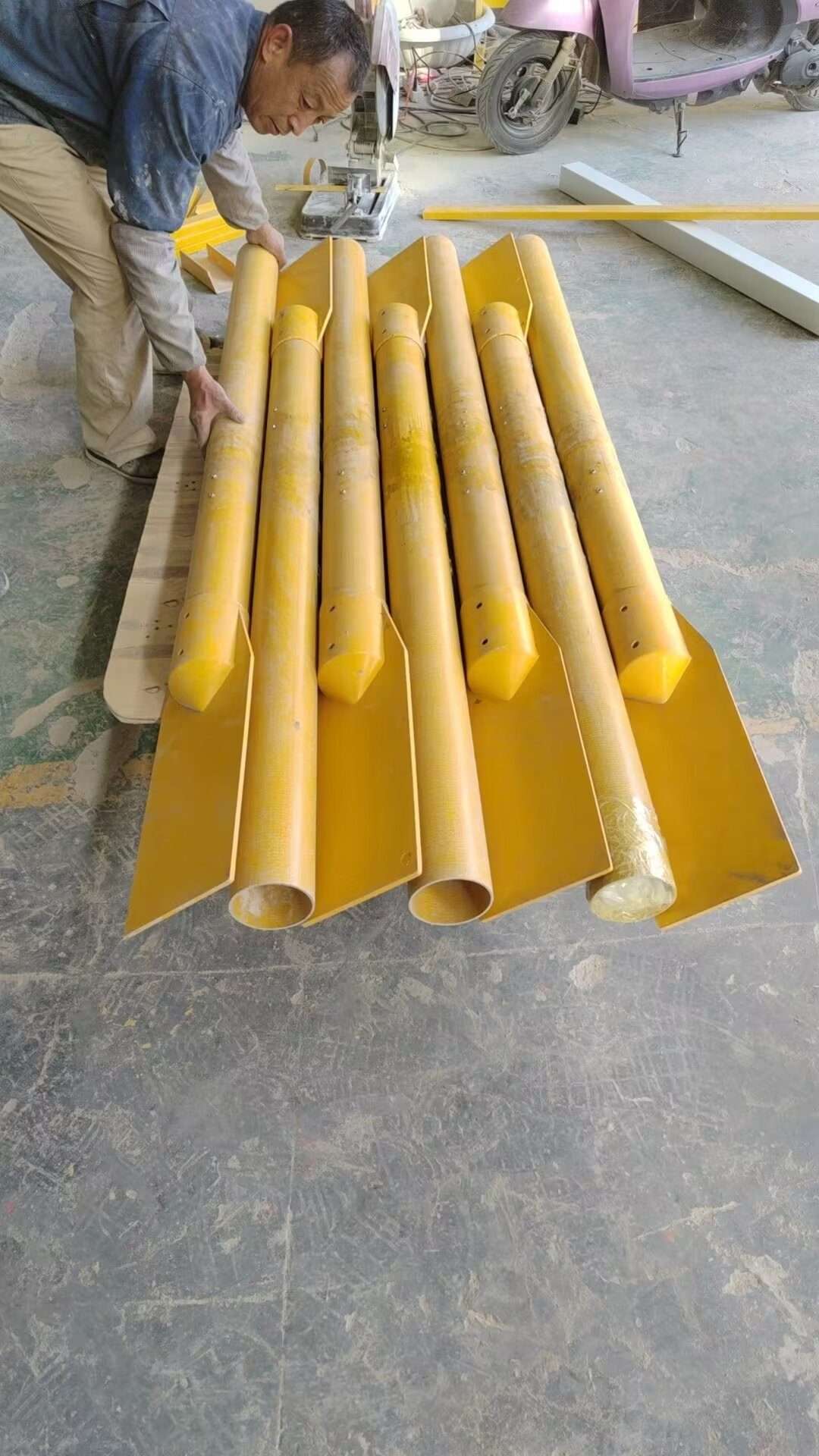 玻璃鋼絕緣測(cè)試樁2.5米 化工園區(qū)管道陰極保護(hù)電位數(shù)據(jù)監(jiān)測(cè)樁