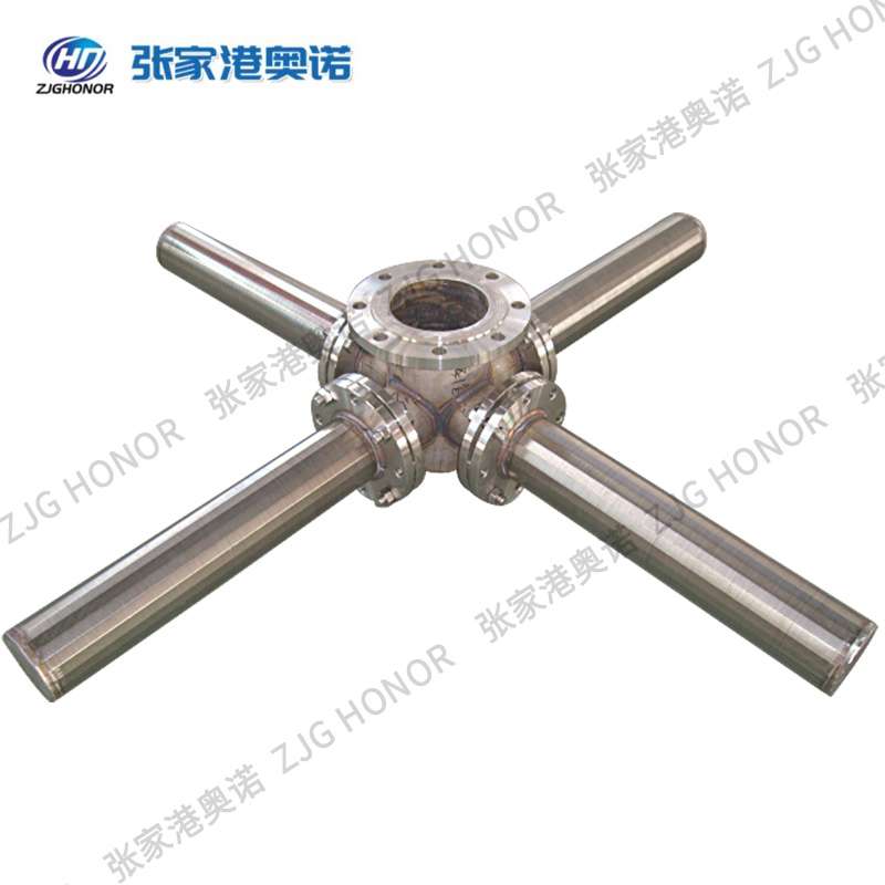 不銹鋼十字布水器 固液分離脫水機濾網濾頭濾帽耐高溫壽命長