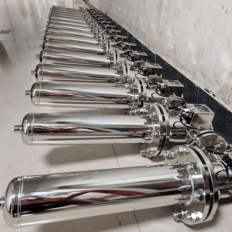 不銹鋼316L氣體除菌過濾器 氫氣高壓過濾器 壓縮空氣氮氣 氫氣 高壓過濾器 高壓氫氣過濾器 氫氣過濾法蘭連接氮氣過濾器
